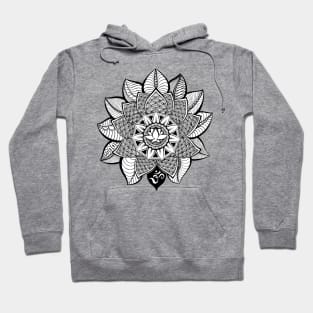 Lotus Flower Mandala Hoodie